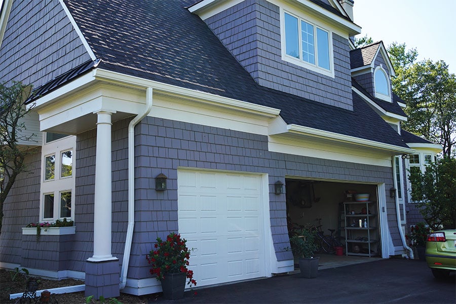 New Rain Gutters on Michigan Home