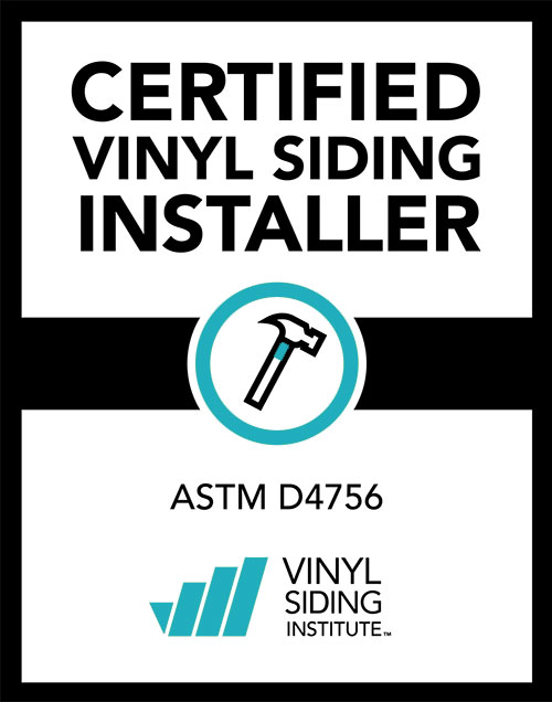 Certified Vinyl Siding Installer