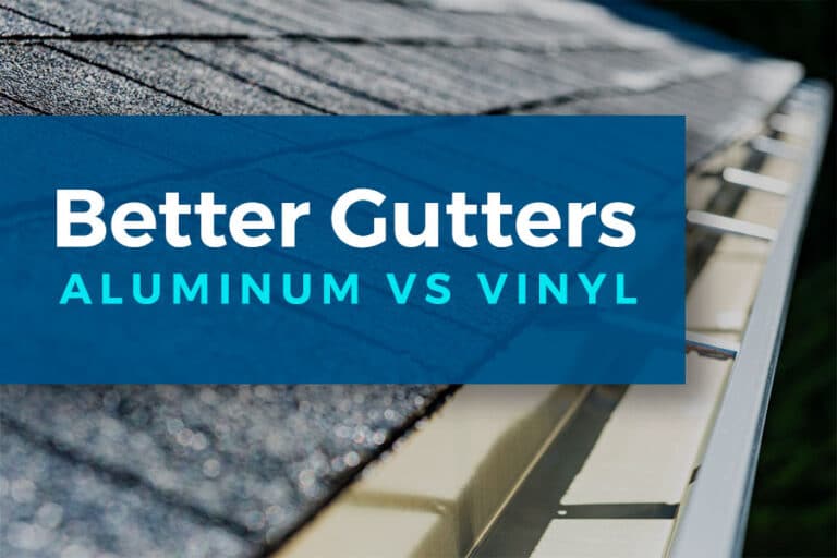Are Aluminum Gutters Better Than Vinyl Gutters? Sargent Services